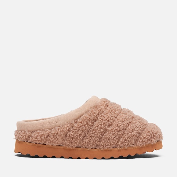 Timberland Tan Fleece Slippers - Picture 2 of 2